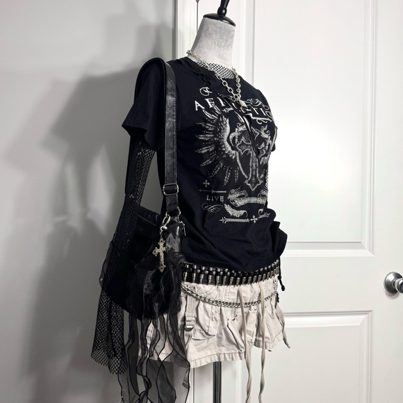 Affliction Rhinestone Top - Picture 7 of 11